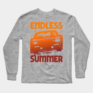 Endless Summer \\\\ Retro 80s Outrun Inspired Design Long Sleeve T-Shirt